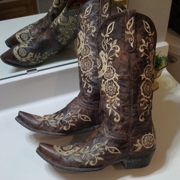 Old Gringo Women's Lucky Western Boots, Embroidered, crystals size 9.5 - Picture 13 of 16
